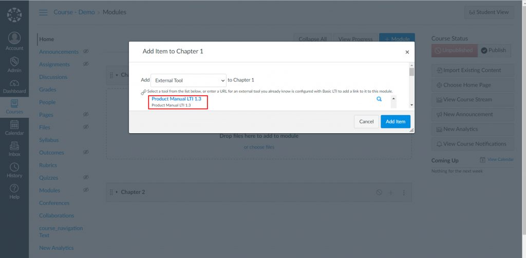 Configuring LTI 1.3 on Canvas LMS Help Center