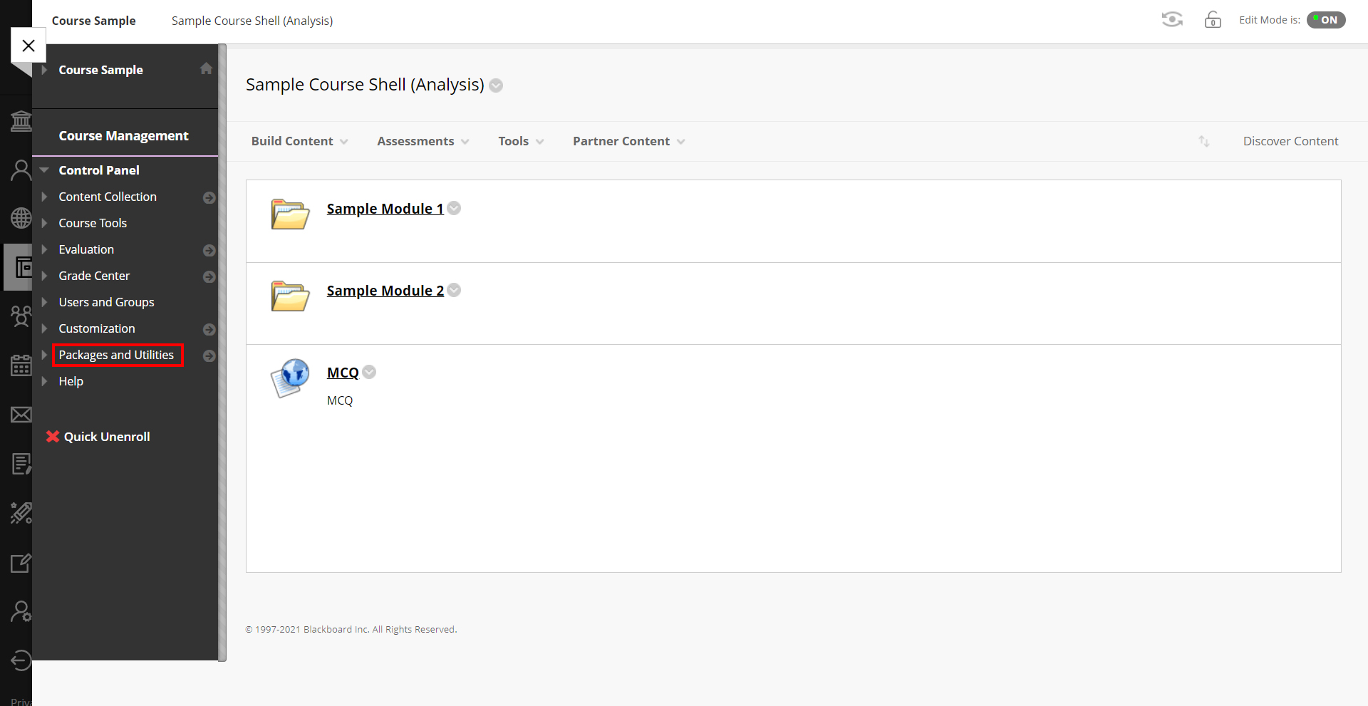 Exporting Course from Blackboard Learn LMS Help Center